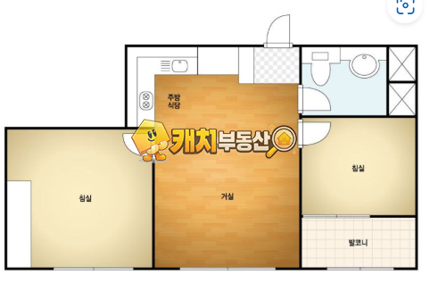 서울 강서구 등촌동 캐치 l 준신축 l 38113 l 한울에이치밸리움2차아파트 l 투룸 매매 매물번호 33322 사진 1