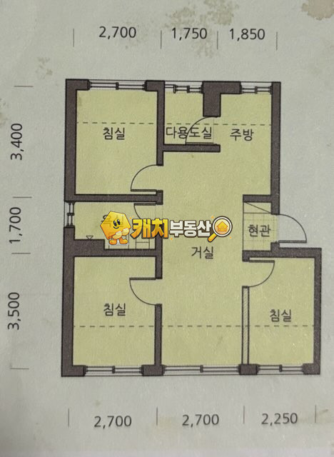 서울 성북구 돈암동 캐치 l 구옥 l 34549 l 돈암트윈픽스 l 쓰리룸 매매 매물번호 34864 사진 12