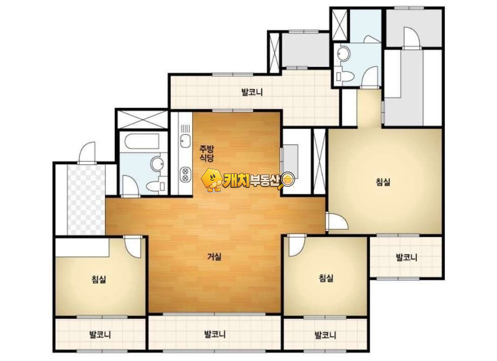 경기 용인수지구 동천동 캐치 l 준신축 l 36432 l 더샵동천이스트포레 l 쓰리룸 매매 매물번호 35184 사진 8
