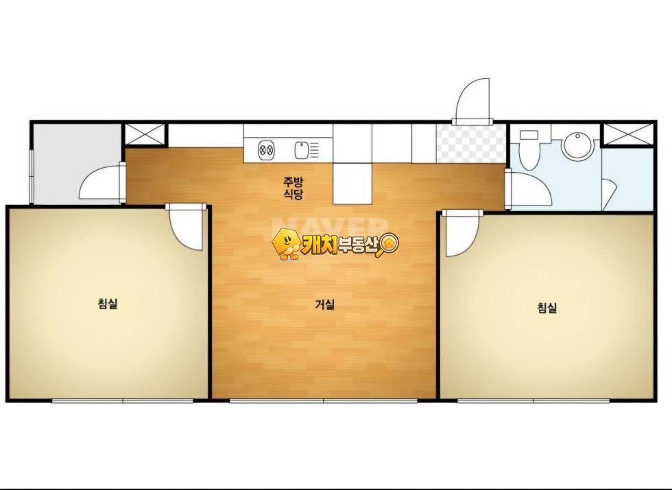 서울 서초구 방배동 캐치 l 준신축 l 36708 l 반포래디앙시그니처 l 투룸 매매 매물번호 35512 사진 1