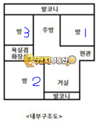 경기 용인기흥구 고매동 캐치 l 구옥 l 37867 l 우삼빌라 3층 l 쓰리룸 매매 매물번호 32374 사진 5